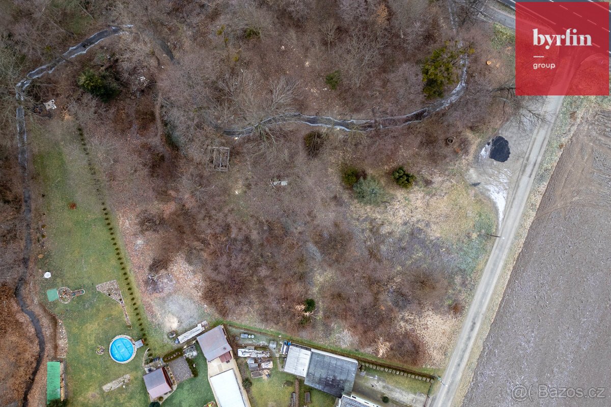 Prodej stavebního pozemku 3340m² Opava Komárov