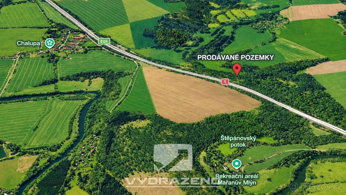 Pozemek (528 m2) - Soutice, Benešov