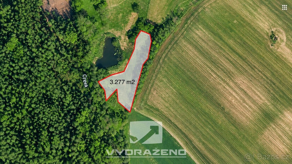 Pozemek (3.277 m2) - Bílá, Liberec
