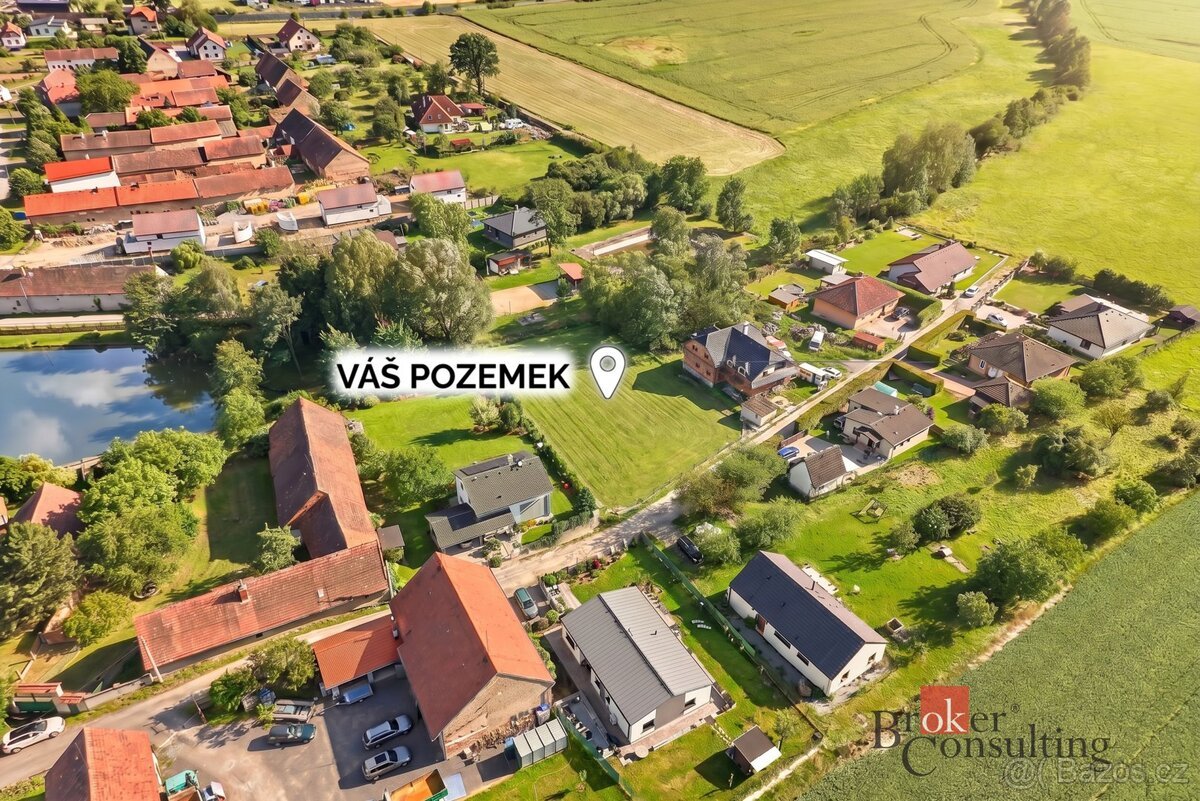 Prodej, pozemky/bydlení, 1358 m2, Útušice , Plzeň-jih [ID 87