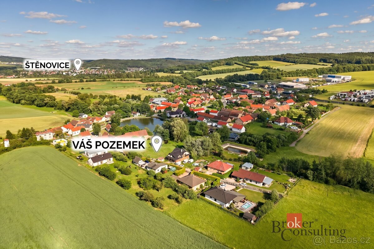 Prodej, pozemky/bydlení, 1358 m2, Útušice , Plzeň-jih [ID 87