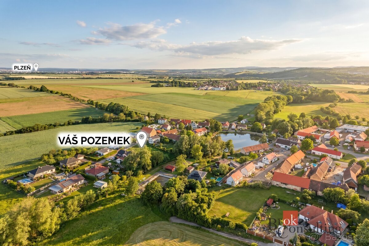 Prodej, pozemky/bydlení, 1358 m2, Útušice , Plzeň-jih [ID 87