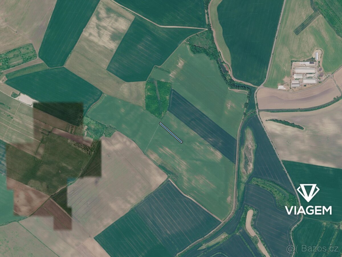 Pole 2 147 m², Podíl 50 % o výměře 1 074 m²
