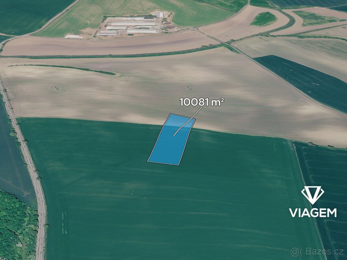 Pole 10 081 m², Podíl 33 % o výměře 3 360 m²