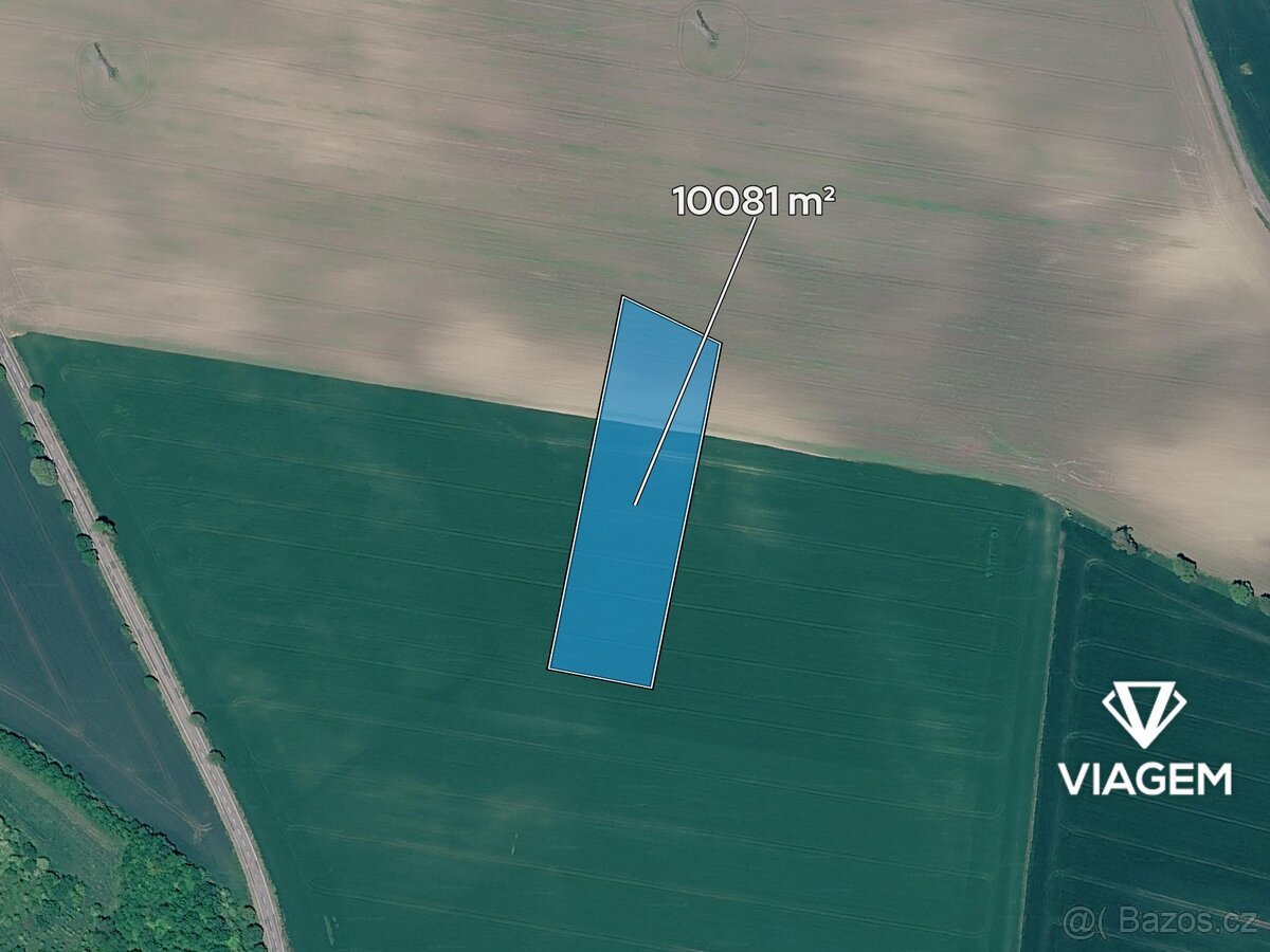 Pole 10 081 m², Podíl 33 % o výměře 3 360 m²