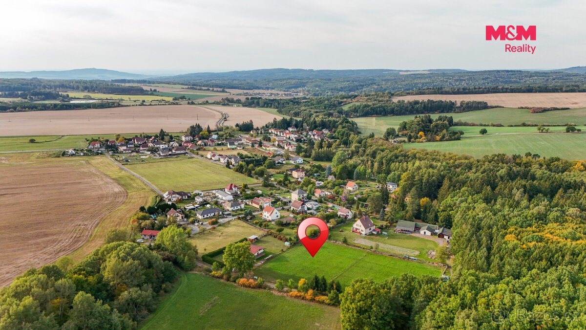 Prodej pozemku k bydlení, 855 m², Spálené Poříčí