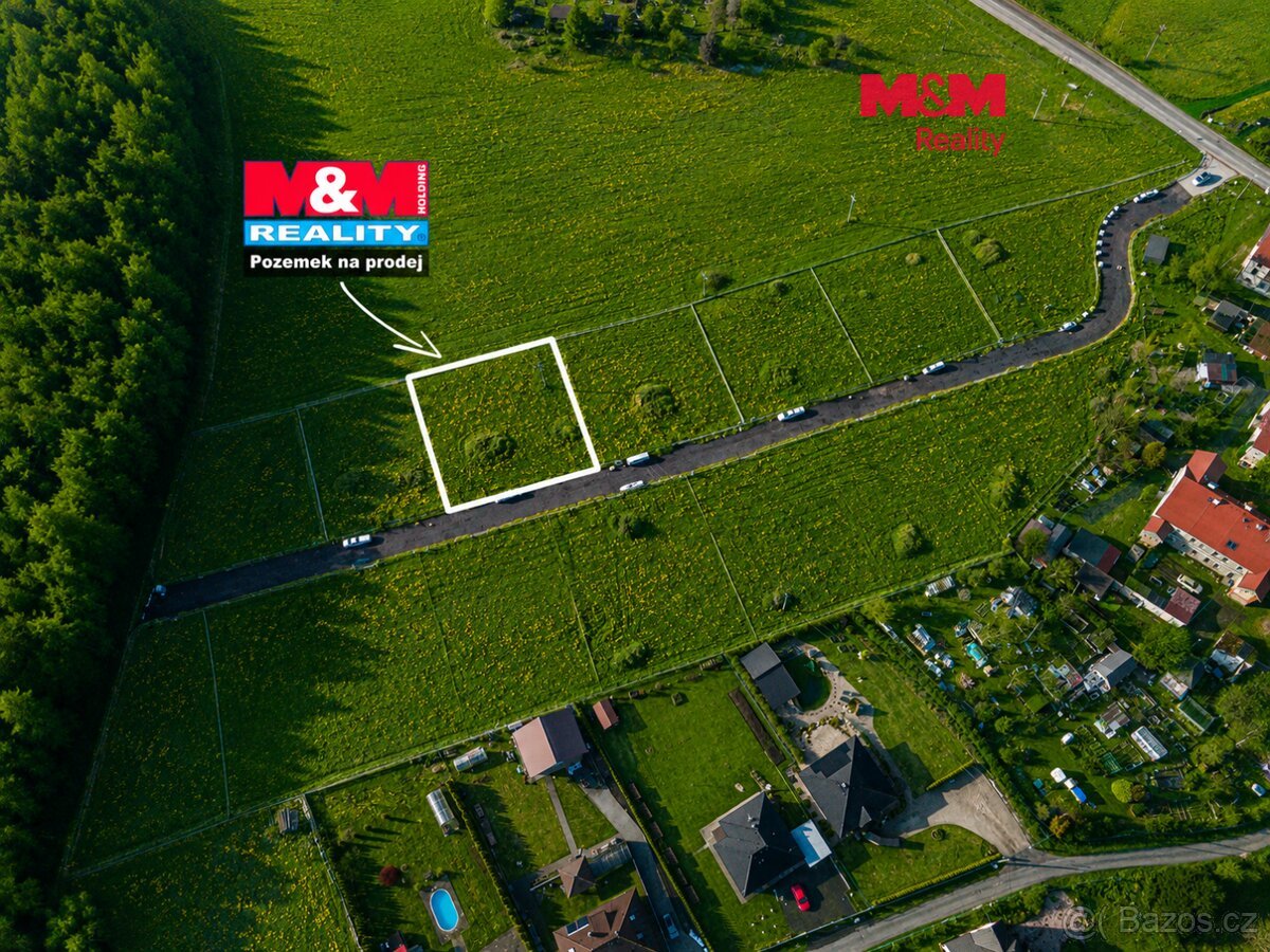 Prodej pozemku k bydlení, 1135 m², Vítězná-Kocléřov