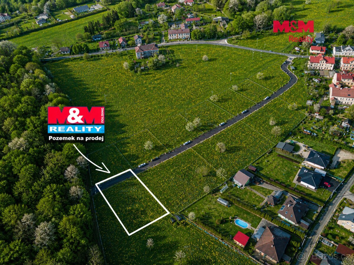 Prodej pozemku k bydlení, 1101 m², Vítězná