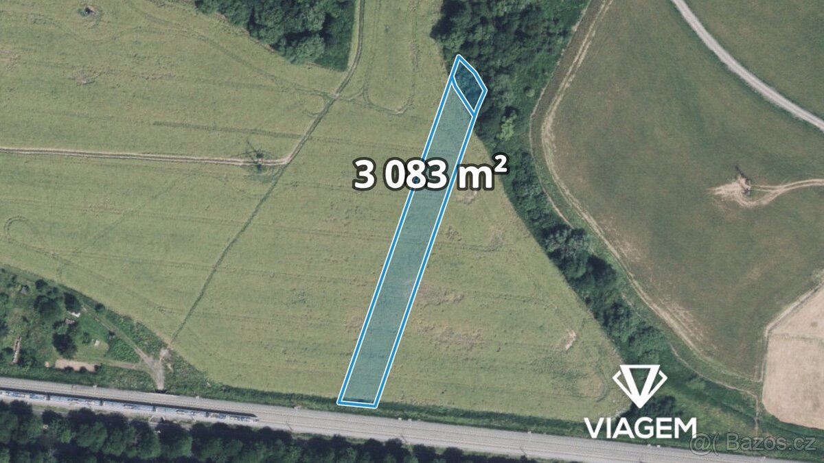 Pole 3 083 m², Podíl 17 % o výměře 514 m²