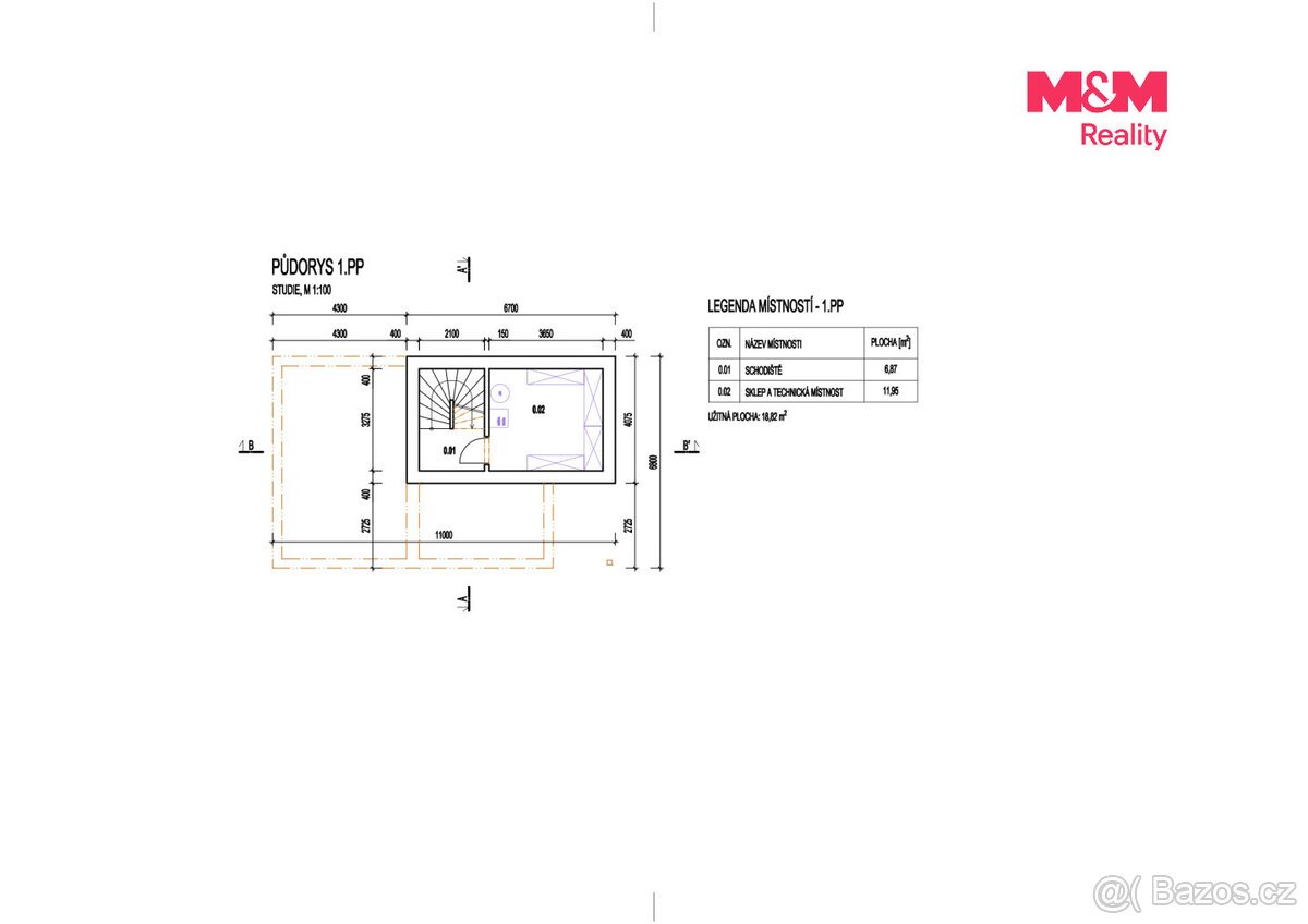Prodej pozemku k bydlení, 488 m², Mladá Vožice