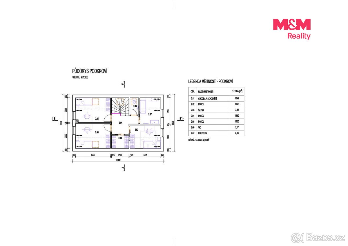 Prodej pozemku k bydlení, 488 m², Mladá Vožice