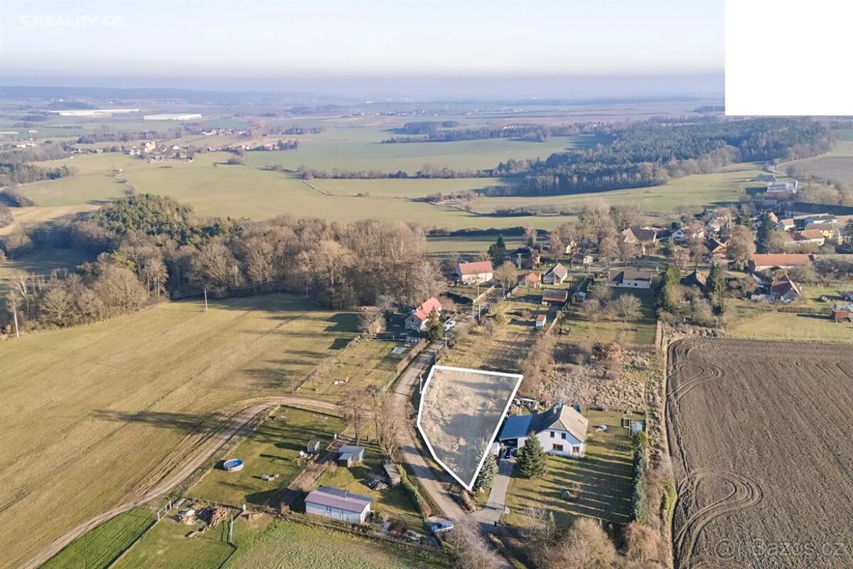 Stavební pozemek 1176 m² Radějovice u Přehýšova