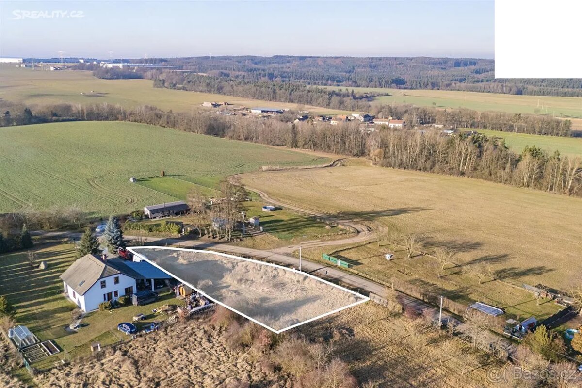 Stavební pozemek 1176 m² Radějovice u Přehýšova