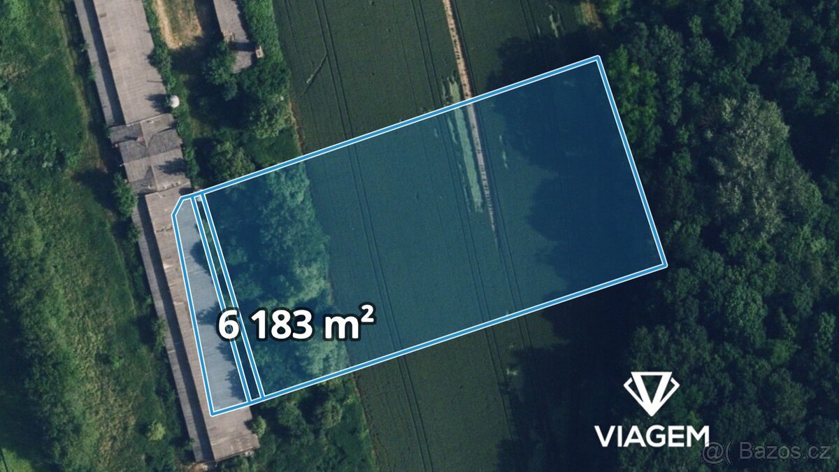 Pole 6 183 m², Podíl 10 % o výměře 618 m²