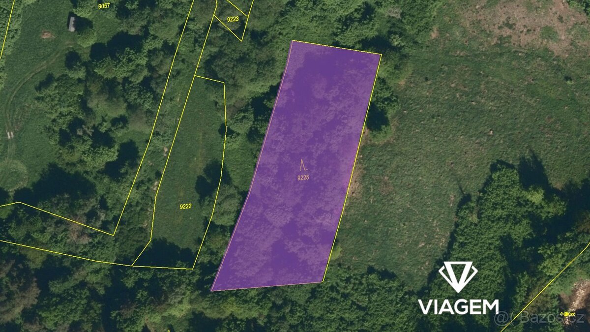 Les 3 038 m², Podíl 30 % o výměře 911 m²