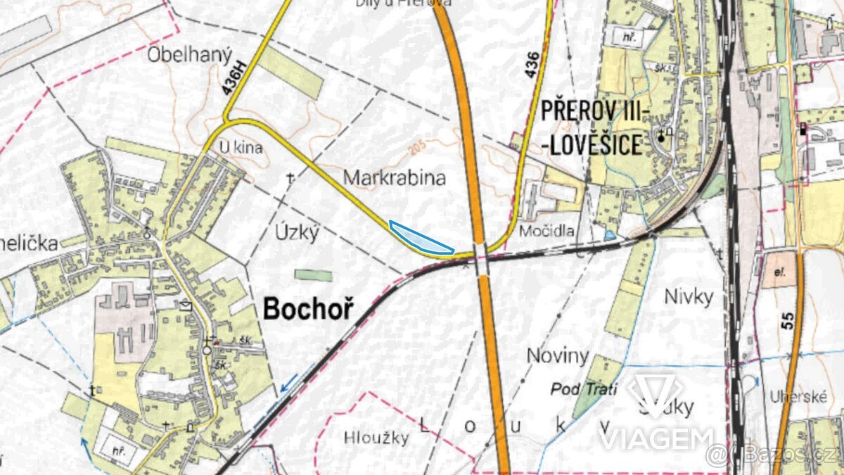 Pole 7 340 m², Podíl 11 % o výměře 816 m²