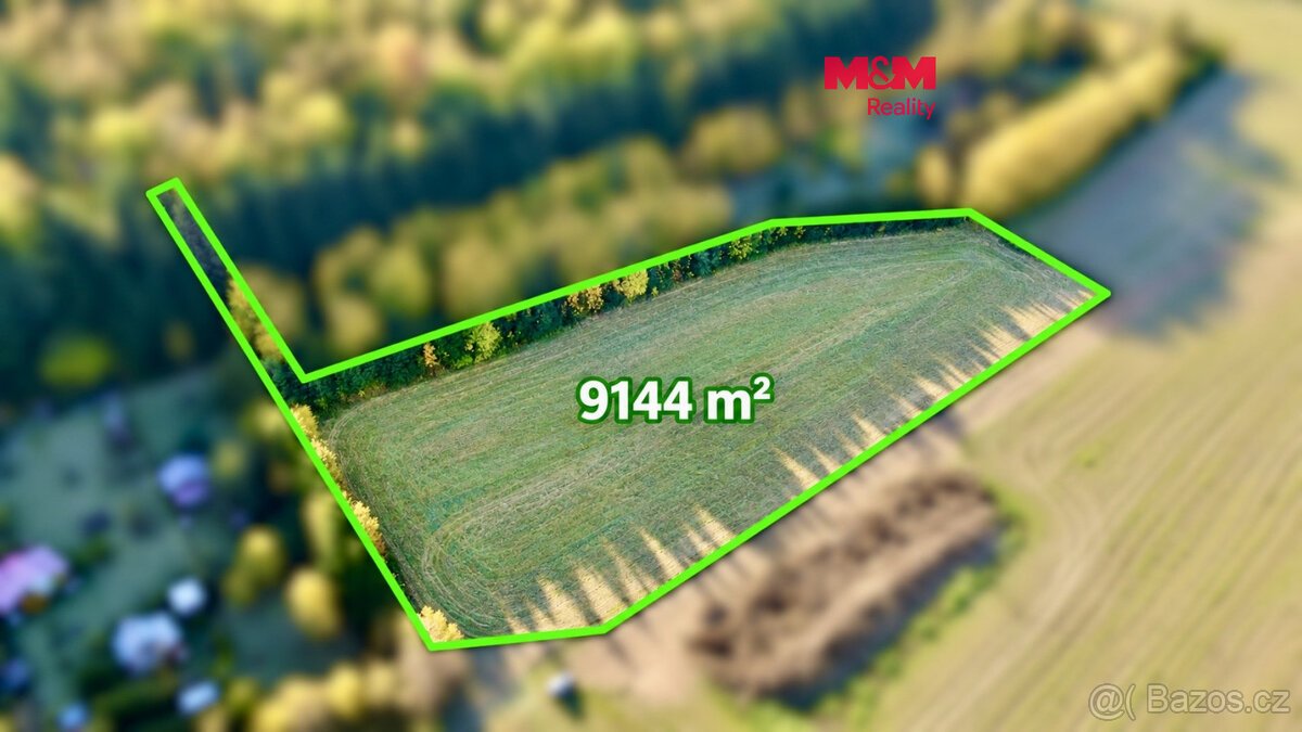 Prodej louky, 9144 m², Česká Třebová