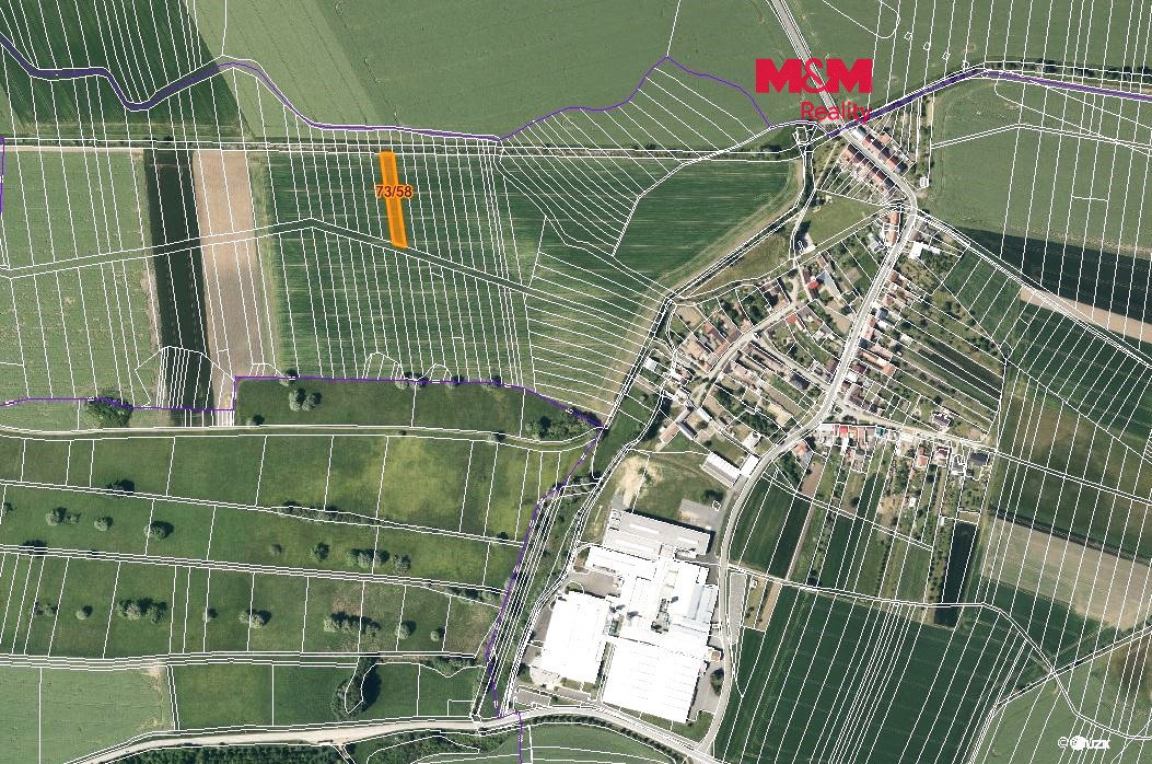 Prodej pole, 1917 m², Popůvky u Kojetína