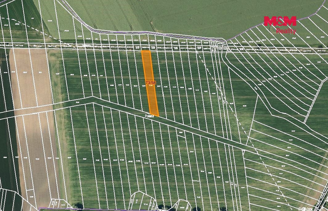 Prodej pole, 1917 m², Popůvky u Kojetína
