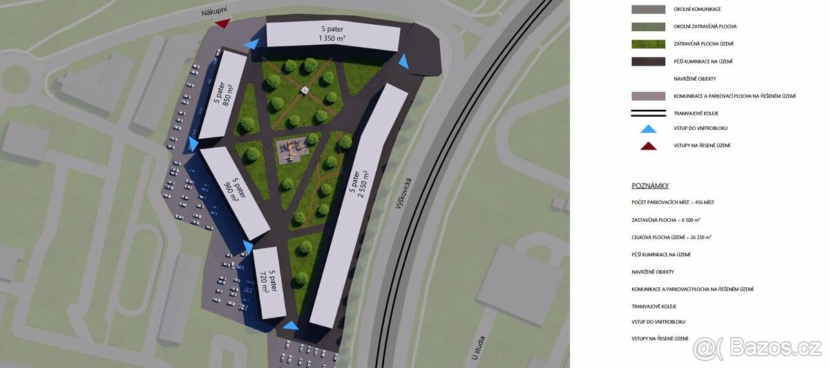 Prodej, Pozemky pro komerční výstavbu,  28.014m2 - Ostrava -