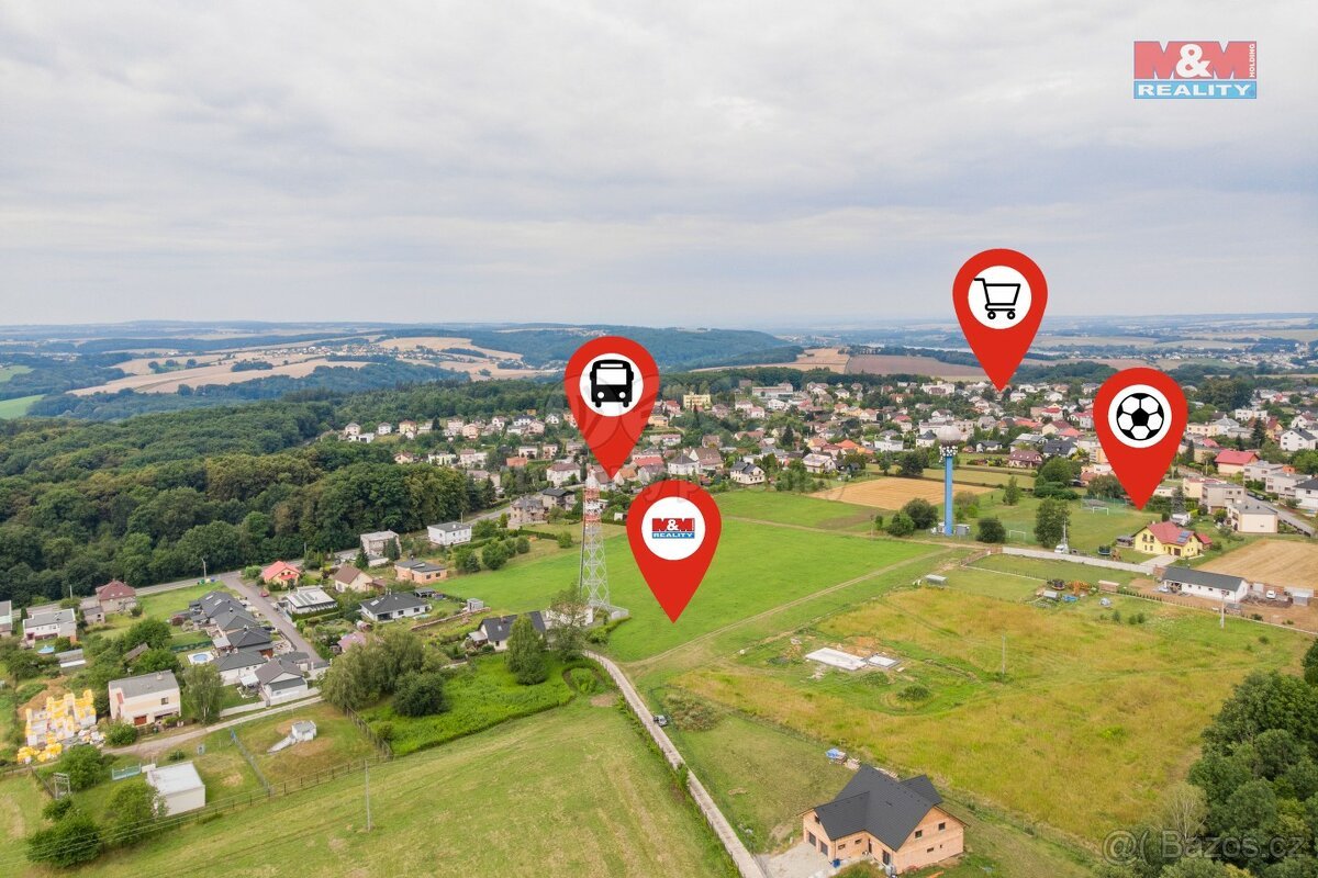 Prodej pozemku k bydlení, 1197 m², Ostrava - Hošťálkovice