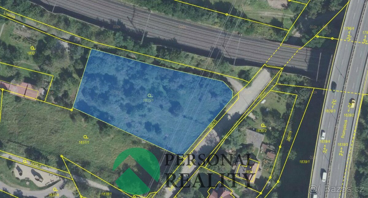 Prodej, Pozemky,  2999 m2, Praha 9 - Hloubětín, ev.č. 00493