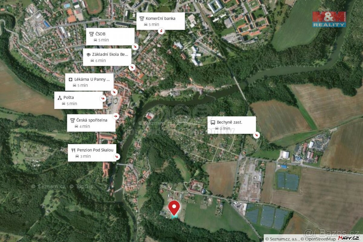 Prodej pozemku k bydlení, 681 m², Sudoměřice u Bechyně