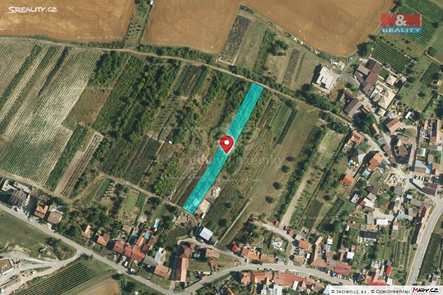 Prodej  stavebního pozemku 1 200 m²
