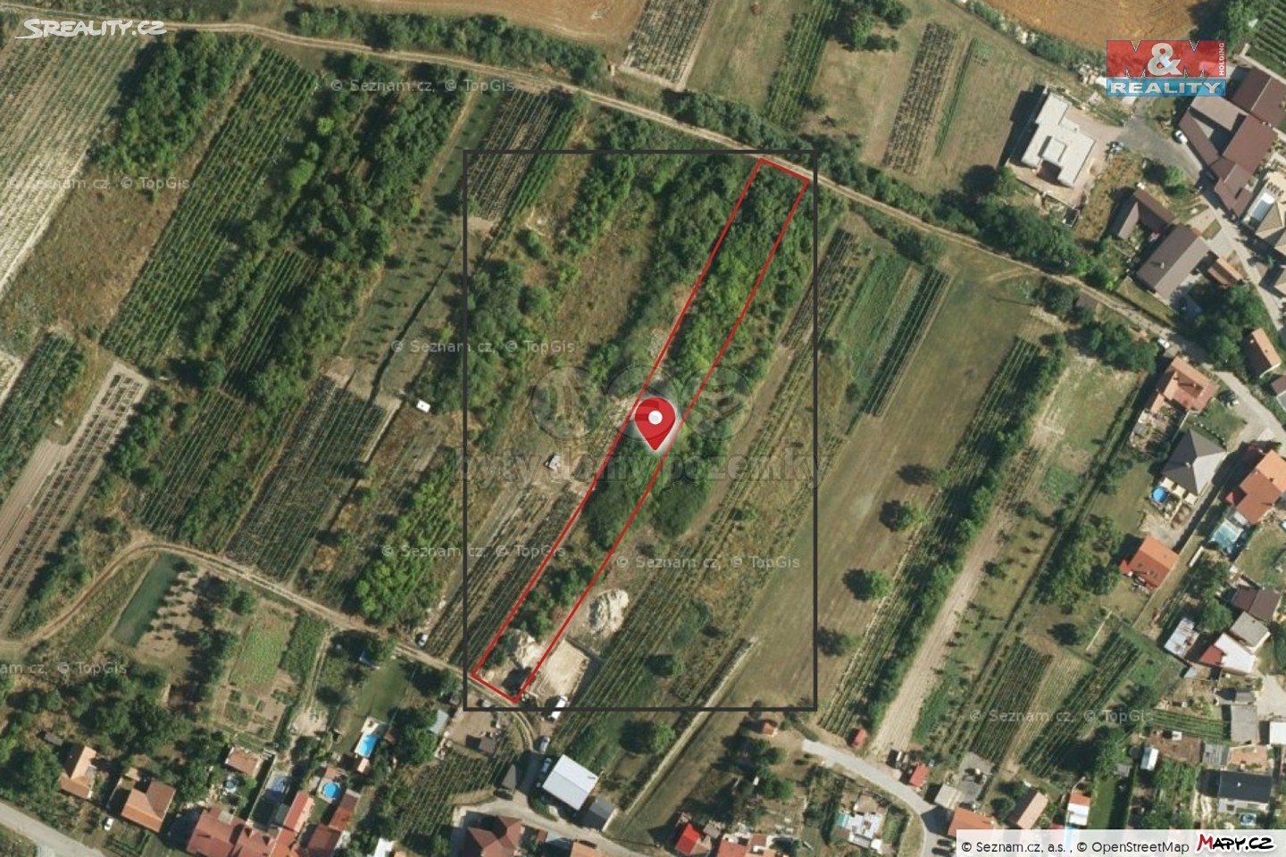 Prodej  stavebního pozemku 1 200 m²
