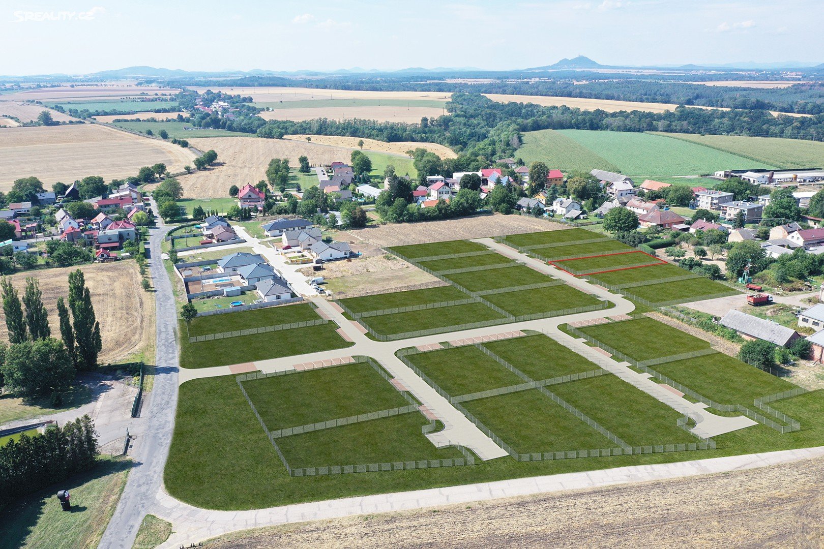 Prodej  stavebního pozemku 923 m²